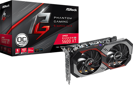 画像ギャラリー No.003のサムネイル画像 / ASRock，独自クーラー搭載のRadeon RX 5600 XTカード3製品を1月25日発売
