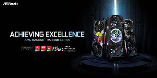 画像ギャラリー No.006のサムネイル画像 / ASRock，独自設計のRadeon RX 6800 XT＆6800搭載カード計4製品を発表