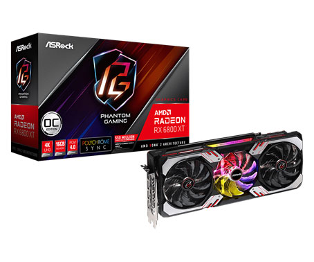 画像ギャラリー No.008のサムネイル画像 / ASRock，独自設計のRadeon RX 6800 XT＆6800搭載カード計4製品を発表