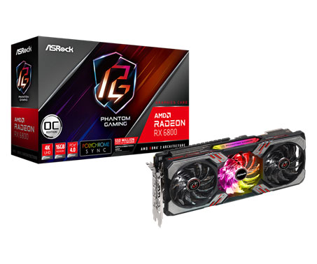 画像ギャラリー No.009のサムネイル画像 / ASRock，独自設計のRadeon RX 6800 XT＆6800搭載カード計4製品を発表