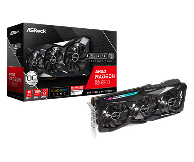 画像ギャラリー No.010のサムネイル画像 / ASRock，独自設計のRadeon RX 6800 XT＆6800搭載カード計4製品を発表