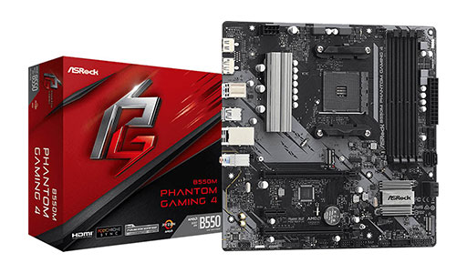 画像ギャラリー No.001のサムネイル画像 / B550&A520搭載のASRock製ゲーマー向けmicroATXマザーが発売