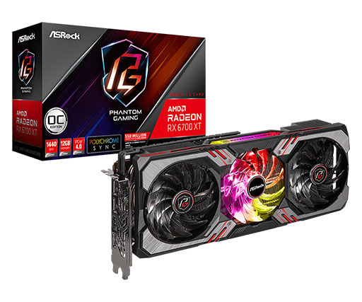 画像ギャラリー No.003のサムネイル画像 / ASRock,独自クーラー搭載のRX 6700 XTカード計3製品を発表