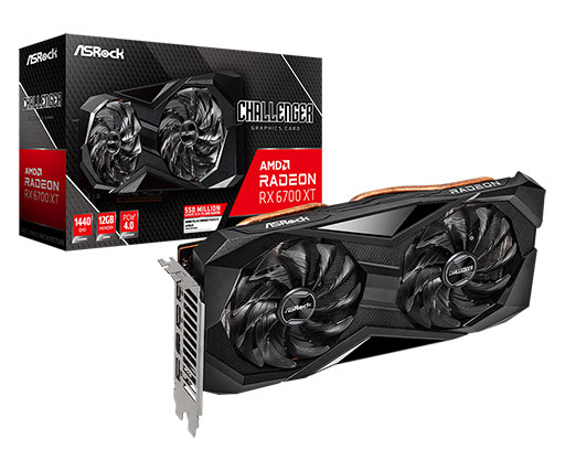 画像ギャラリー No.004のサムネイル画像 / ASRock,独自クーラー搭載のRX 6700 XTカード計3製品を発表