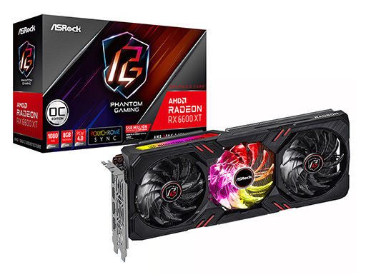 画像ギャラリー No.002のサムネイル画像 / ASRock，Radeon RX 6600 XT搭載カード4製品を一挙に発表