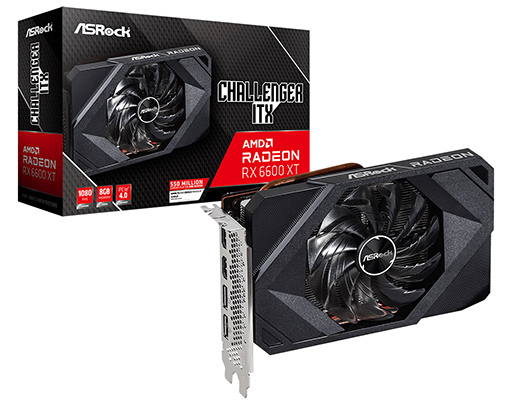 画像ギャラリー No.005のサムネイル画像 / ASRock，Radeon RX 6600 XT搭載カード4製品を一挙に発表
