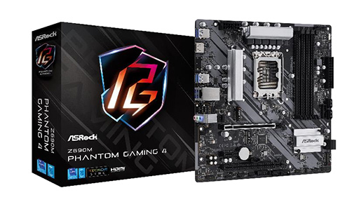 画像ギャラリー No.001のサムネイル画像 / Z690チップセット搭載でmicroATX仕様のASRock製ゲーマー向けマザーが登場