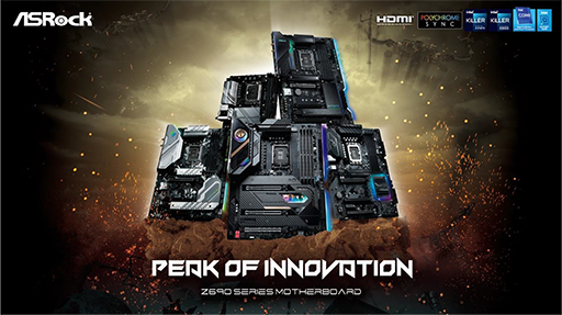 画像ギャラリー No.001のサムネイル画像 / ASRock，ゲーマー向けZ690マザーとH670マザーを1月21日に発売
