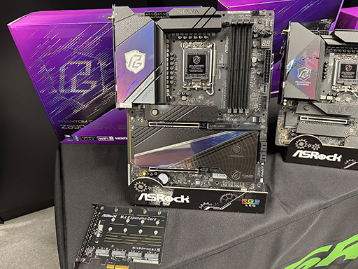 画像ギャラリー No.007のサムネイル画像 / 「Core Ultra 200S」に対応したASRock製のゲーマー向けマザーボードが10月25日に国内発売。独自の高品質部材採用で電源回路をさらに強化