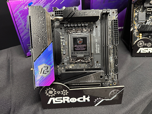 画像ギャラリー No.008のサムネイル画像 / 「Core Ultra 200S」に対応したASRock製のゲーマー向けマザーボードが10月25日に国内発売。独自の高品質部材採用で電源回路をさらに強化
