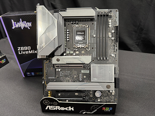 画像ギャラリー No.011のサムネイル画像 / 「Core Ultra 200S」に対応したASRock製のゲーマー向けマザーボードが10月25日に国内発売。独自の高品質部材採用で電源回路をさらに強化