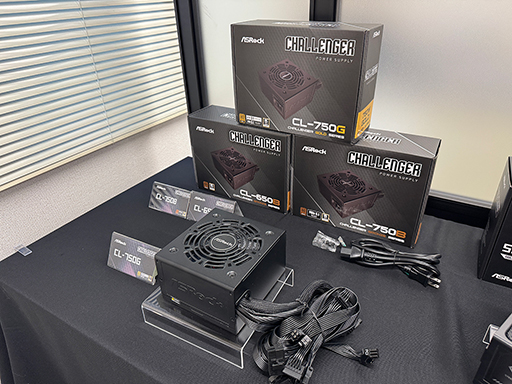画像ギャラリー No.013のサムネイル画像 / ASRockらしいこだわりを盛り込んだ電源ユニットが国内初披露。一部の製品は12月13日に販売開始