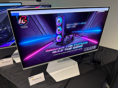 いよいよASRock製ゲーマー向けディスプレイが国内発売へ。有機ELパネル採用の上位モデルも展開