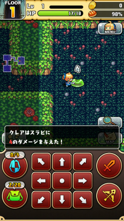 画像ギャラリー No.004のサムネイル画像 / 手軽にローグライク体験。スマホ向けダンジョンRPG「魔女の迷宮」を紹介する「(ほぼ)日刊スマホゲーム通信」第1744回