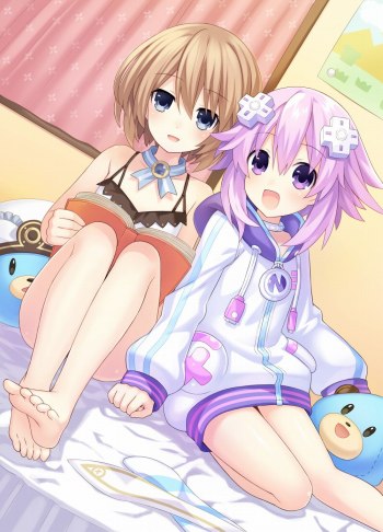 画像ギャラリー No.006のサムネイル画像 / 「超次次元ゲイム ネプテューヌRe;Birth1+」，店舗特典用描き下ろしイラストの完成版が公開