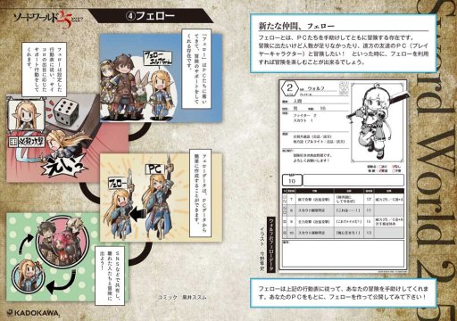 画像ギャラリー No.006のサムネイル画像 / 7月20日発売のTPRG「ソード・ワールド 2.5」のインプレッションをお届け。新システム“フェロー”と共に,冒険は新大陸へ