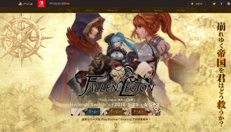 画像ギャラリー No.009のサムネイル画像 / Switch用DLソフト「Fallen Legion -栄光への系譜-」の発売日が5月29日に決定。バトルやシステムの紹介映像が公開