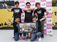 新作スマホアプリ「ファイブキングダム」が沖縄国際映画祭に登場。とろサーモン，和牛，平成ノブシコブシが登壇したステージイベントをレポート