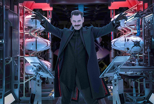 画像ギャラリー No.003のサムネイル画像 / 「ソニック・ザ・ムービー」，US版の予告編と場面写真が公開。ジム・キャリーが演じるドクター・ ロボトニックの姿も
