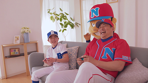 画像ギャラリー No.005のサムネイル画像 / Switch「プロ野球 ファミスタ エボリューション」,山本 昌氏が出演する第一弾テレビCM映像が公開