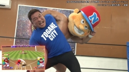 画像ギャラリー No.004のサムネイル画像 / 「ファミスタ エボリューション」,新日本プロレスとのコラボ動画後編が公開