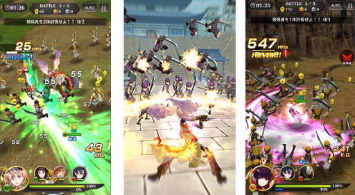 画像ギャラリー No.003のサムネイル画像 / 爽快バトルRPG「三国BASSA!!」の配信がスタート。三国志の壮大な世界を舞台に,魅力的な武将たちによる迫力の戦いを楽しもう