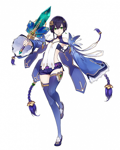 画像ギャラリー No.005のサムネイル画像 / 「三国BASSA!!」,共闘バトル「冷晶を操る参謀 荀イク」開催