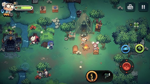 画像ギャラリー No.001のサムネイル画像 / 奇妙なフルーツのモンスターと戦うローグライクアクション。「Juicy Realm」を紹介する「（ほぼ）日刊スマホゲーム通信」第2336回
