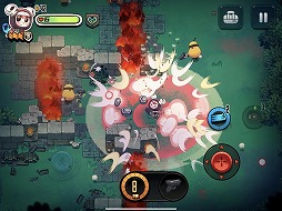 画像ギャラリー No.009のサムネイル画像 / 奇妙なフルーツのモンスターと戦うローグライクアクション。「Juicy Realm」を紹介する「（ほぼ）日刊スマホゲーム通信」第2336回