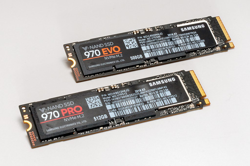 画像ギャラリー No.002のサムネイル画像 / Samsung「SSD 970 PRO」「SSD 970 EVO」性能速報
