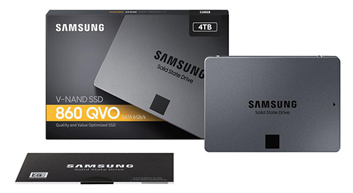 画像ギャラリー No.002のサムネイル画像 / Samsungの新型2.5インチQLC SSD「SSD 860 QVO」は1月下旬の国内発売が決定。容量1TBモデルで税込1万9000円前後に