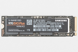 画像ギャラリー No.005のサムネイル画像 / Samsung「SSD 970 EVO Plus」レビュー。書き込み性能を高めたミドルクラス市場向けSSDの新モデルはかなり「強い」選択肢だ