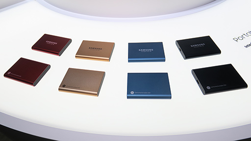 画像ギャラリー No.004のサムネイル画像 / ［TGS 2019］Samsung SSDブースでPS4＋「Portable SSD T5」の速さを体験。DETONATOR人気選手によるイベントも