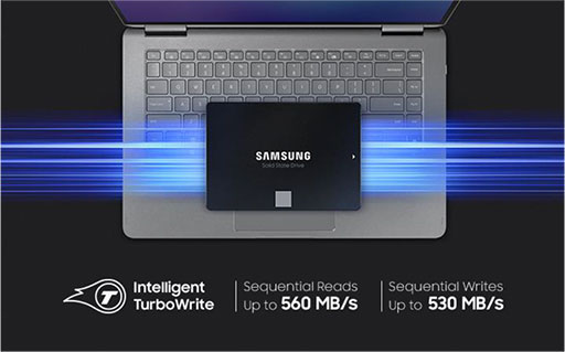 画像ギャラリー No.002のサムネイル画像 / TLC NAND採用のSamsung製2.5インチSSD「SSD 870 EVO」が国内発売。250GBモデルで税込5000円