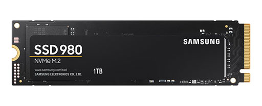 画像ギャラリー No.001のサムネイル画像 / Samsung製PCIe 3.0 x4接続対応M.2 SSD「SSD 980」が国内発売。容量1TBで税込約1万5000円