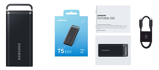 画像ギャラリー No.005のサムネイル画像 / USB接続で容量8TBの外付けSSD「Samsung Portable SSD T5 EVO」が12月下旬に国内発売