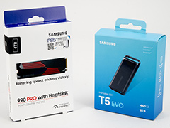 PS5のストレージを12TBも増量！ ゲームをたっぷりインストールできるSamsungのSSD「990 PROヒートシンク」と「T5 EVO」【PR】
