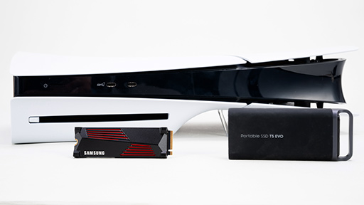 画像ギャラリー No.020のサムネイル画像 / PS5のストレージを12TBも増量! ゲームをたっぷりインストールできるSamsungのSSD「990 PROヒートシンク」と「T5 EVO」【PR】