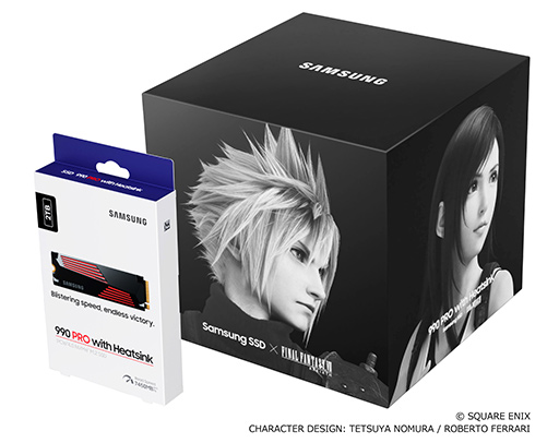 画像ギャラリー No.001のサムネイル画像 / 「FFVII REBIRTH」コラボボックスが付いたPS5対応M.2 SSDが登場