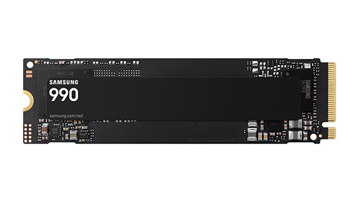 画像ギャラリー No.003のサムネイル画像 / PCIe 4.0 x4対応の内蔵型SSD「Samsung 990 SSD」が7月下旬発売。容量1TBで4万980円前後