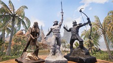 画像ギャラリー No.006のサムネイル画像 / 「Conan Outcasts」の追加DLC「鋼の秘密」が配信開始。シュワルツェネッガーさん扮する英雄コナン像など,映画に登場したアイテムが加わる