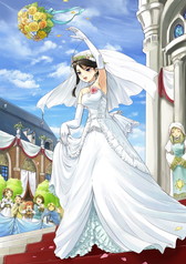 画像ギャラリー No.006のサムネイル画像 / 「アルテイルNEO」，花嫁衣装となった人気キャラクターの着せ替えカードが発売