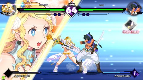 画像ギャラリー No.003のサムネイル画像 / 2D格闘ゲーム「Blade Strangers」の発売日が8月30日に決定。川背さんやショベルナイトも登場するアニメトレイラーを公開