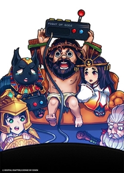 画像ギャラリー No.001のサムネイル画像 / 神々が競い合う格闘ゲーム「Fight of Gods」のTシャツやキャップが登場