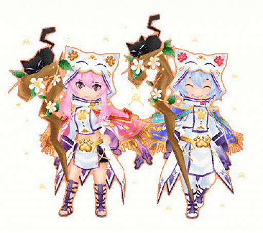 画像ギャラリー No.015のサムネイル画像 / 「エレメンタルナイツR」でチームイベント“にくきゅう団とハロウィンパーティー”が開催