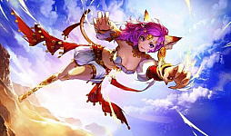 画像ギャラリー No.001のサムネイル画像 / 「KRITIKA R:evolution」のオープンβテストが本日スタート。体術師超極「アクロキャット・プリンセス」が実装。猫と一緒に敵をボッコボコ