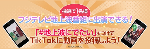 画像ギャラリー No.004のサムネイル画像 / 「プレカトゥスの天秤」,「TikTok」とのコラボキャンペーンを開催。サポーターのガチャピン・ムックも登場
