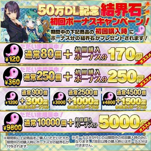 画像ギャラリー No.008のサムネイル画像 / 「東京コンセプション」，50万ダウンロード突破記念キャンペーンが開催
