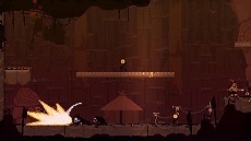 画像ギャラリー No.005のサムネイル画像 / 伝説の銛で戦う2Dアクション「Olija」が本日発売。Devolver Digitalの対象作品所有者はSwitch版が15％オフになる“リリース記念セール”も開催