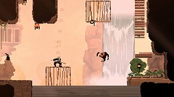 画像ギャラリー No.007のサムネイル画像 / 伝説の銛で戦う2Dアクション「Olija」が本日発売。Devolver Digitalの対象作品所有者はSwitch版が15％オフになる“リリース記念セール”も開催